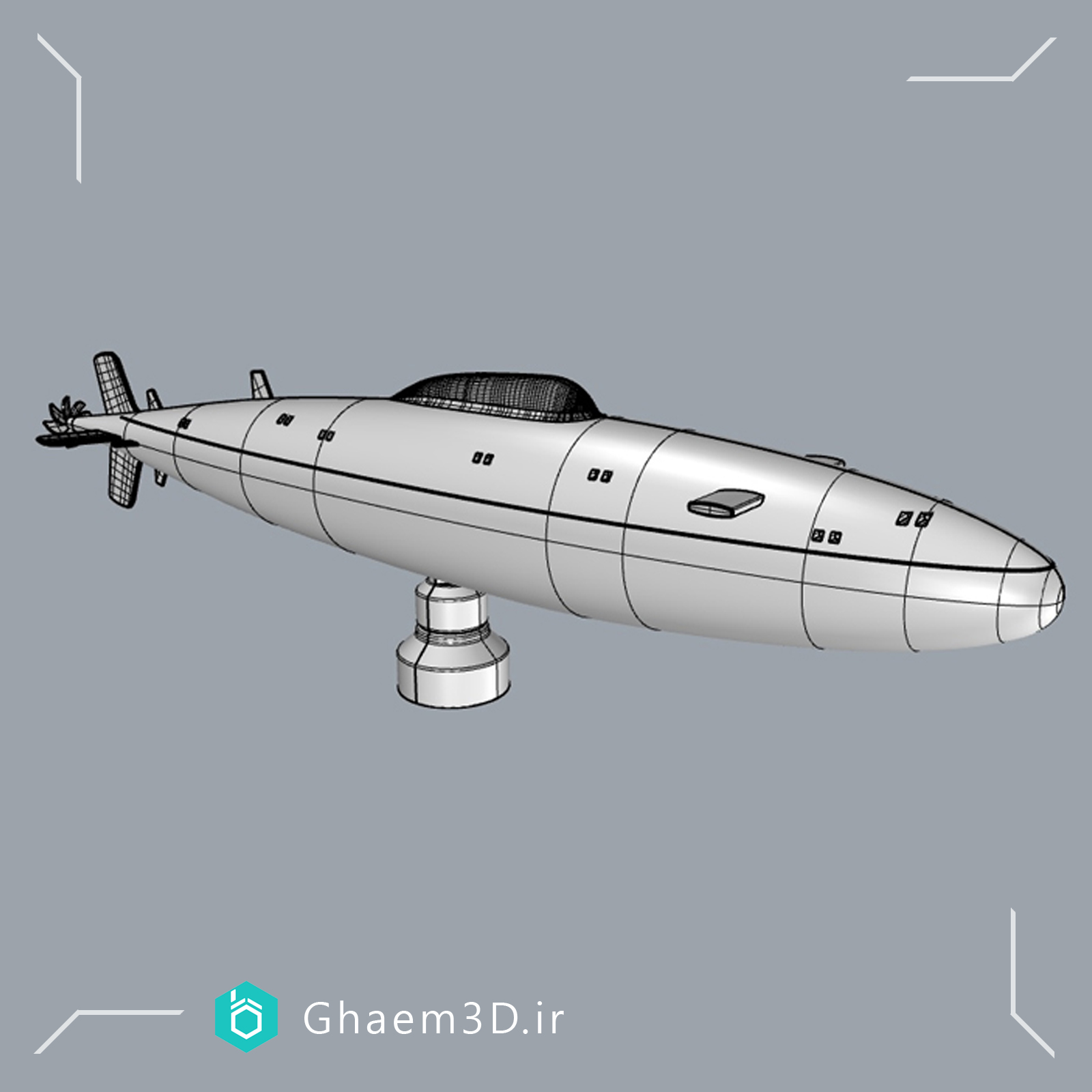 طراحی ماکت زیردریایی