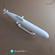 ماکت زیردریایی طراحی شده